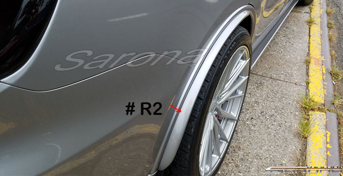 Custom Dodge Durango  SUV/SAV/Crossover Fender Flares (2011 - 2025) - $299.00 (Part #DG-006-FF)